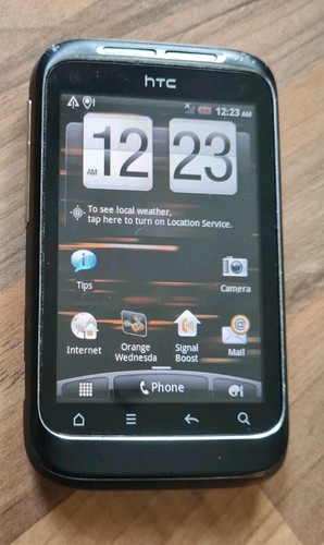 HTC Wildfire S schwarz Smartphone Originalverpackt
