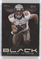 2013 Panini Black Platinum 10/25 Vincent Jackson #52 06ic