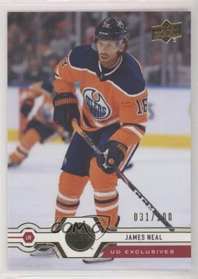 2019-20 Upper Deck UD Exclusives 31/100 James Neal #438 0e3