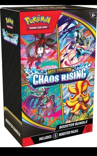 Pokemon TCG Mega Evolution Chaos Rising Booster Bundle