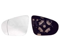 Spiegelglas Aussenspiegel Links Alkar 6471124 FÜR VW Ersatzglas Spiegel
