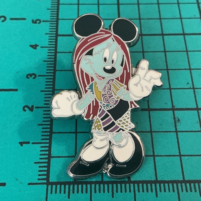 DISNEY PIN MINNIE MOUSE AS SALLY NIGHTMARE BEFORE CHRISTMAS FIRST RELEASE VHTF