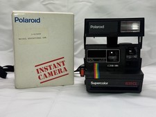 Polaroid Supercolor 635CL Instant Camera Compatible with 600 Film Tested