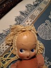 Vintage Soft Cloth Girl Doll With Painted Face 25” — photo 6