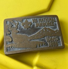 1969 National Jamboree Max Silber Belt Buckle