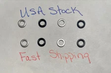 4x O-rings, Washers For Carburetor Air Fuel Mixture Pilot Screw, Keihin, Mikuni