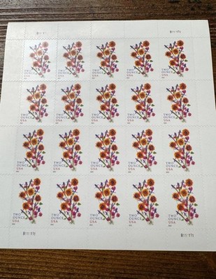 2022 sunflower stamp(5 sets, 20 stamps per set, 100 stamps in total)