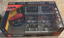 Burago 1:43 Formula 1 F1 Racing Paddock Set - Oracle Red Bull REDBULL NEW IN BOX
