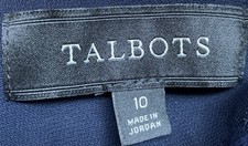 Talbots Navy Blue Skirt New With Tag