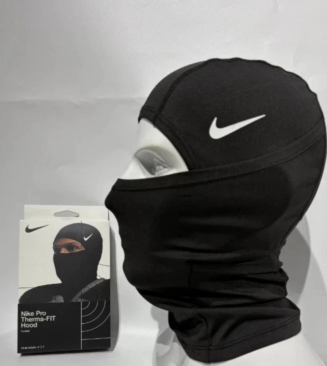 Nike Pro therma-fit hyperwarm hood ski mask black, balclava, New