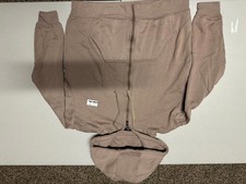 Neutral Beige Full-Zip Hoodie Sweatshirt with Hood