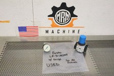 Festo LR-D-MINI Pressure Regulator 159625 W/ Gauge Used See All Pictures