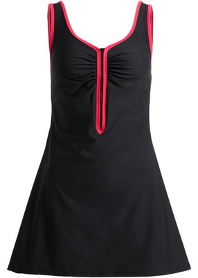 Shape Badekleid leichte Formkraft Gr. 48 Schwarz Damen Bademode Bade-Kleid Neu*