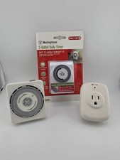 Home Wall Outlet Timers And Surge Protector Lot