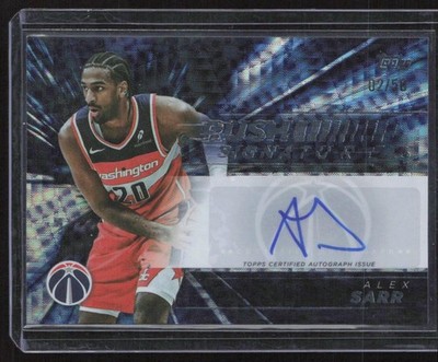 2025-26 Topps #RS-AS Alex Sarr Black Friday Rush Signatures Flash Drop /50