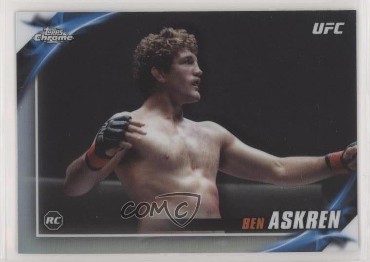 2019 Topps Chrome UFC Knockout Chrome Ben Askren #UFCK-BA Rookie RC 0a0z