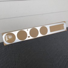 1965 Pontiac Gto Aluminum Dash Insert G980001