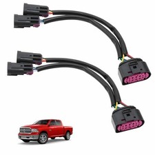 2PCS Quad Housing to Projector Headlight Compatible with 2009-2018 Dodge Ram