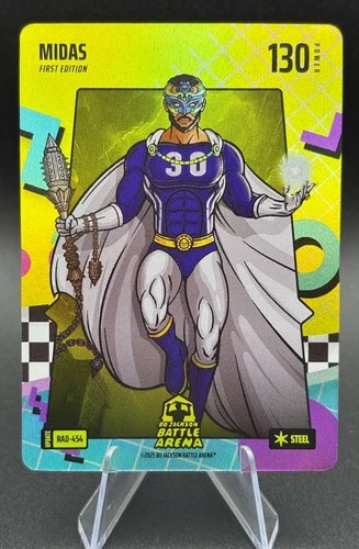 Bo Jackson Battle Arena Update- MIDAS "Steph Curry" 80s RAD Steel #RAD-454