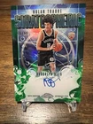 2025-26 Topps Chrome Nolan Traore Rookie Stratospheric Green Auto Autograph #/99
