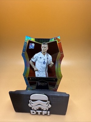 Ragnar Sigurdsson 2016-17 Panini Select Tie Dye #/30 Die Cut KSI #192