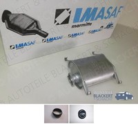 Imasaf Auspuff Mitteltopf + Anbauteile für Mercedes G-KLASSE W463 230GE/300GE/GD