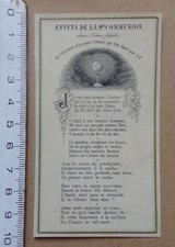 § image pieuse Effets de la Sainte Communion ou l'histoire d'un petit Ciboire ..