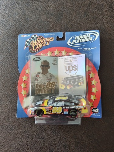 Winners Circle Dale Jarrett Nascar #88 UPS Car Double Platinum Vintage Sealed