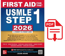 First Aid for the USMLE Step 1 2026