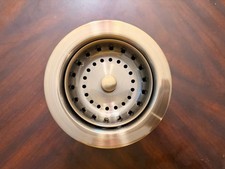 Kingston Antique Brass K112AB Tacoma Kitchen Sink Basket Strainer 4.44x4.44x3.81