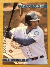 Adam Jone 2007 Multi-Ad Tacoma Rainiers VG Rare