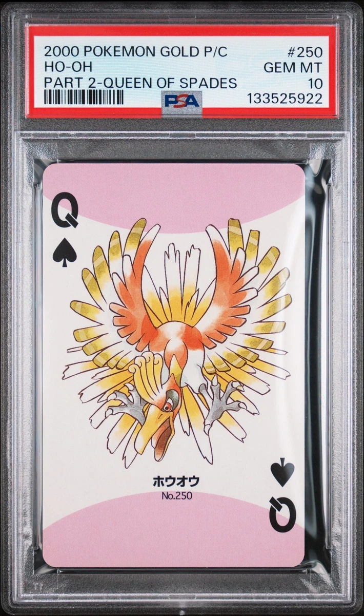 Ho-Oh Pokémon TCG Professional Sports Authenticator (PSA) Grade 10