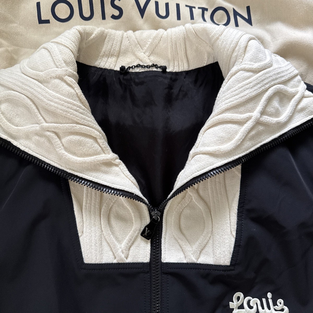 Louis Vuitton by Tyler, the Creator Knitted Collar Embroidered