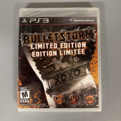 Bulletstorm Limited Edition PS3 Genuine Game NEW SEALED