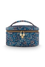 Pip Studio Beauty Case Cleo Quilted Daisy Dreams Blue blau Kosmetiktasche