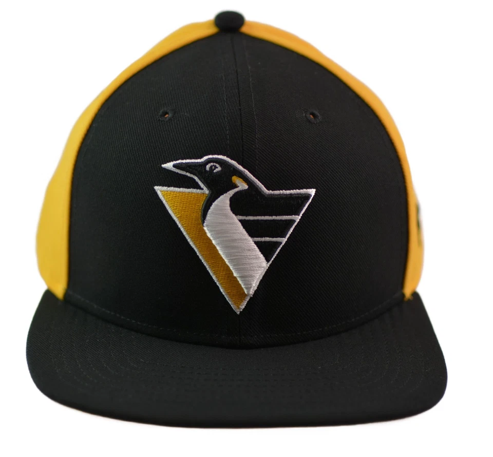 Chapéu Snapback Pittsburgh Penguins Fanatics Pro Rink 2 Tons - Imagem 2 de 4