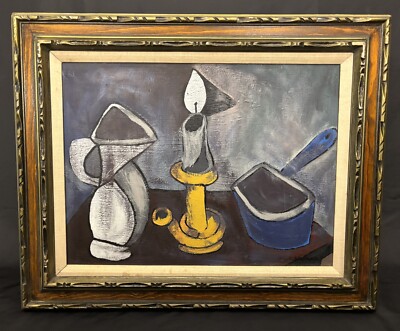 After Pablo Picasso - 1950s Oil on Canvas - Picasso's La Casserale e'maillee