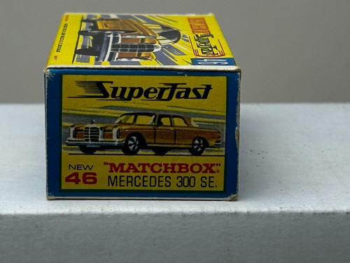 Matchbox Superfast No. 46 Mercedes 300 SE Coupe with Original Box, Nice - Picture 5 of 17