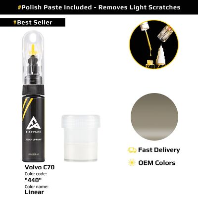 Touch up Paint for Volvo C70 Code: 440 Linear