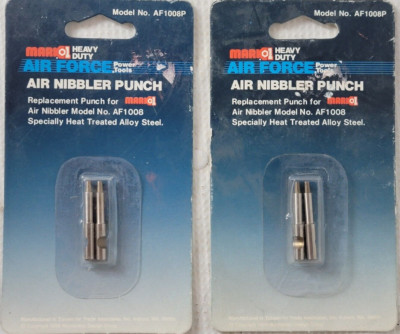 Lot of 2 Air Force Tool Supply Replacement Punch AF1008 Air Nibbler NEW