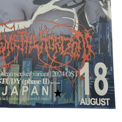 Bring Me The horizon Concert poster 2024 Tokyo Limited
