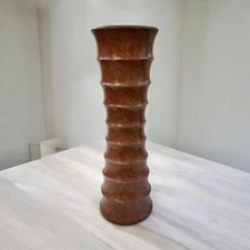 Post-Modern Sottsass-like Large Cast Brass Vase — Christoph Radl Design?