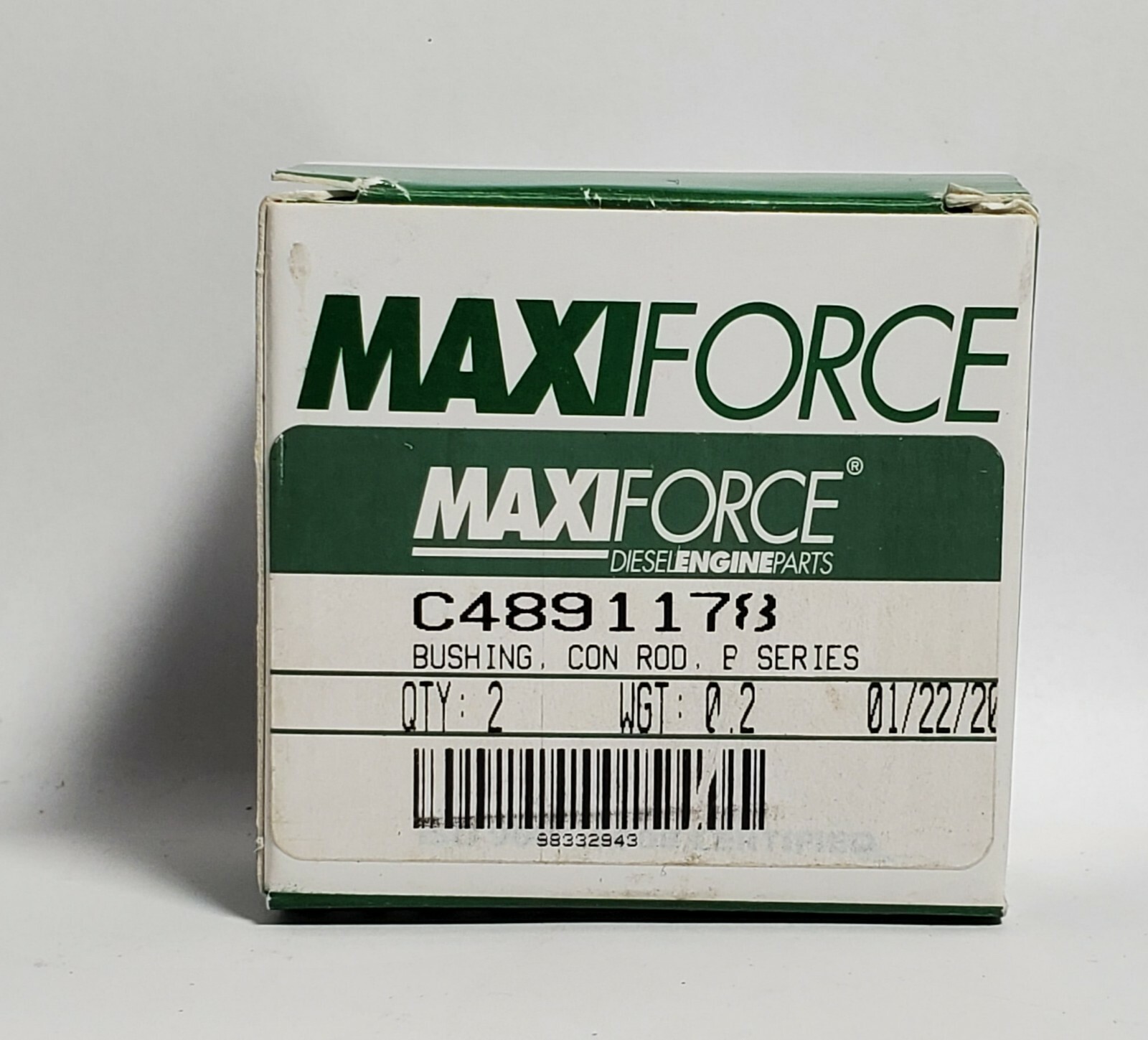 MAXI FORCE C4891178 CONNECTOR ROD BRUSHING, C4891178 SET OF 2 | eBay 