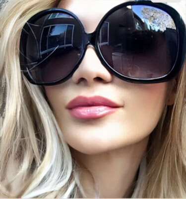 Vintage Dream Girls Sexy Oversized Large Stella Rectangular Women Sunglasses XXL