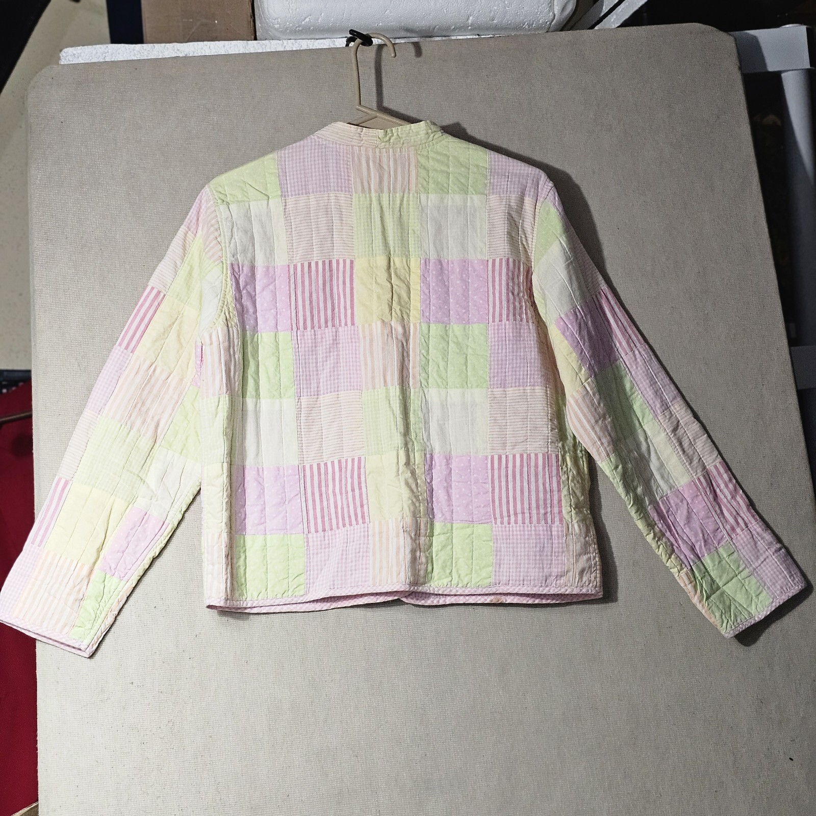 Handmade Quilted Patchwork Feeding Jacket Women's… - image 3