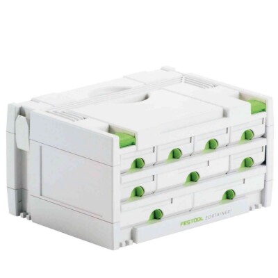 Festool Sortainer SYS Werkzeug Koffer Transport Lagerung Box SYS3-SORT/9 491985 