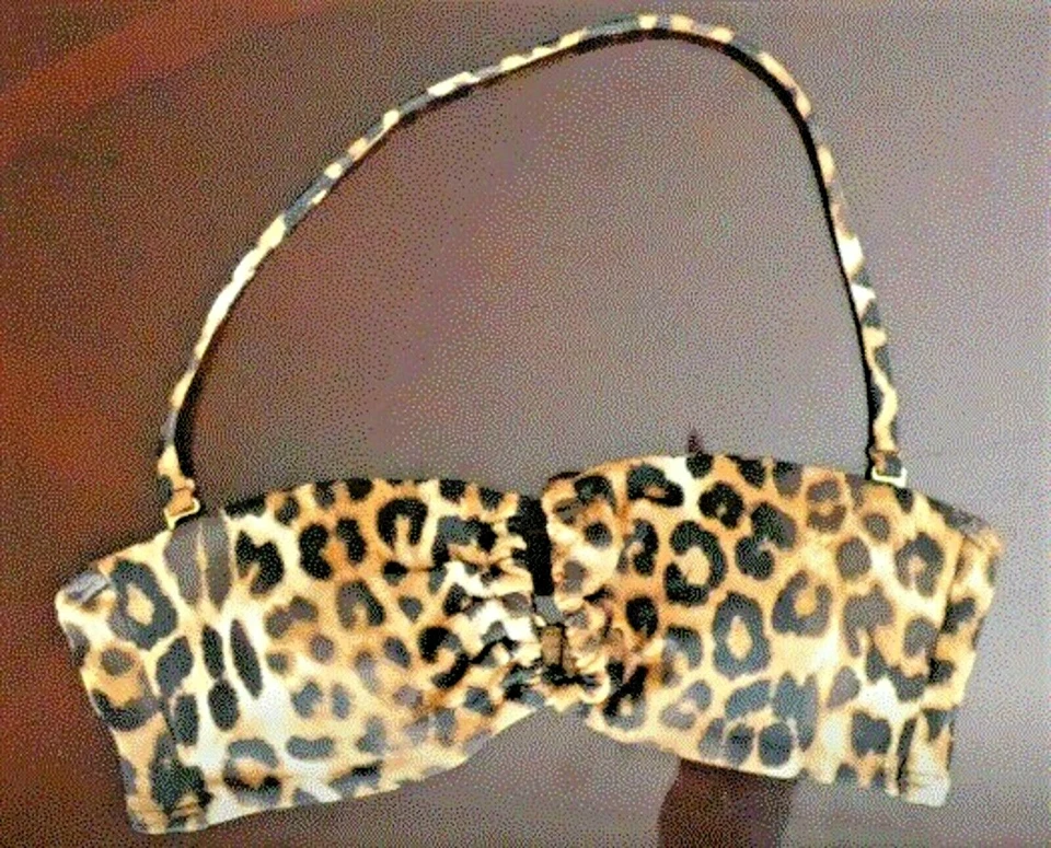 Top de baño Express - Estampado de tigre - Talla S - Nunca usado - Muy atractivo Foto 4 de 4