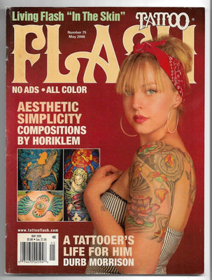 FLASH TATTOO Magazine #75 May 2006 - DURB MORRISON - Lisa Evans