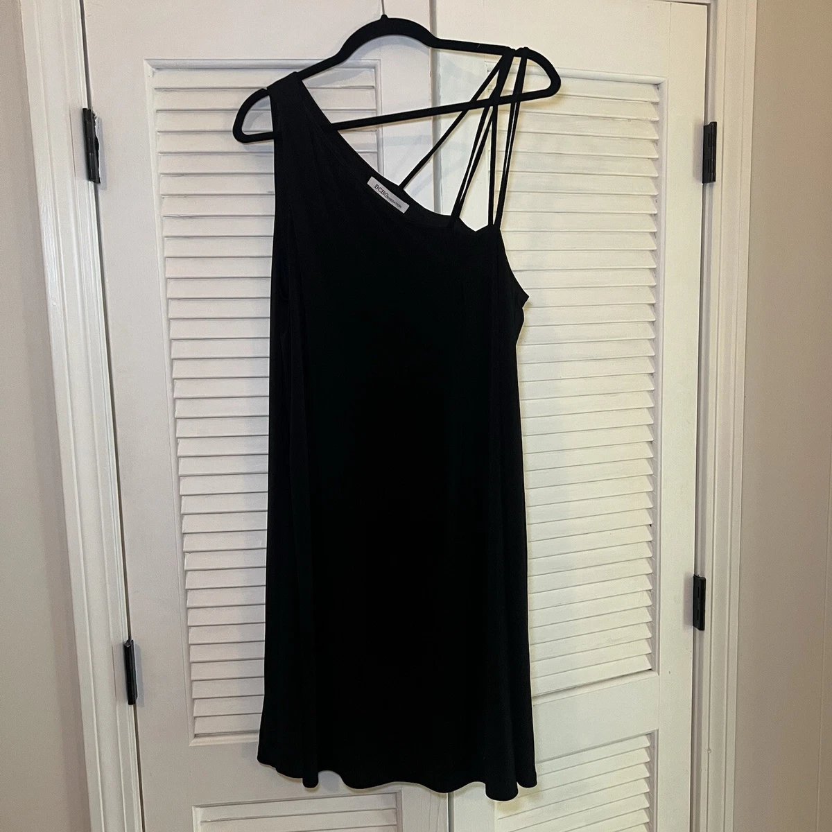 princess polly baby blue dress bcbg black one shoulder dress main image 0