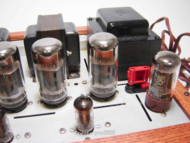 Vintage Modified Eico ST40 Stereo Tube Amplifier / 5881 - 6L6GC - KT1